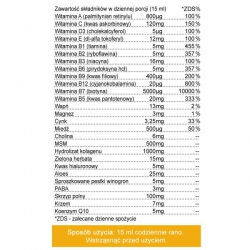 Włosy Skóra Paznokcie - multiwitamina 500 ml